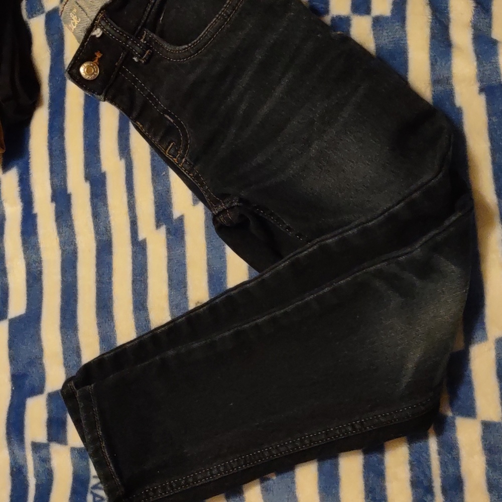 Cat and Jack size 5T dark wash skinny jeans
